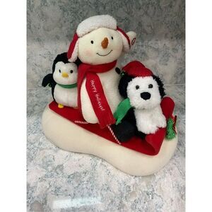 Hallmark Jingle Pals 2007 Sleigh Ride Collectable Christmas Animated Snowman